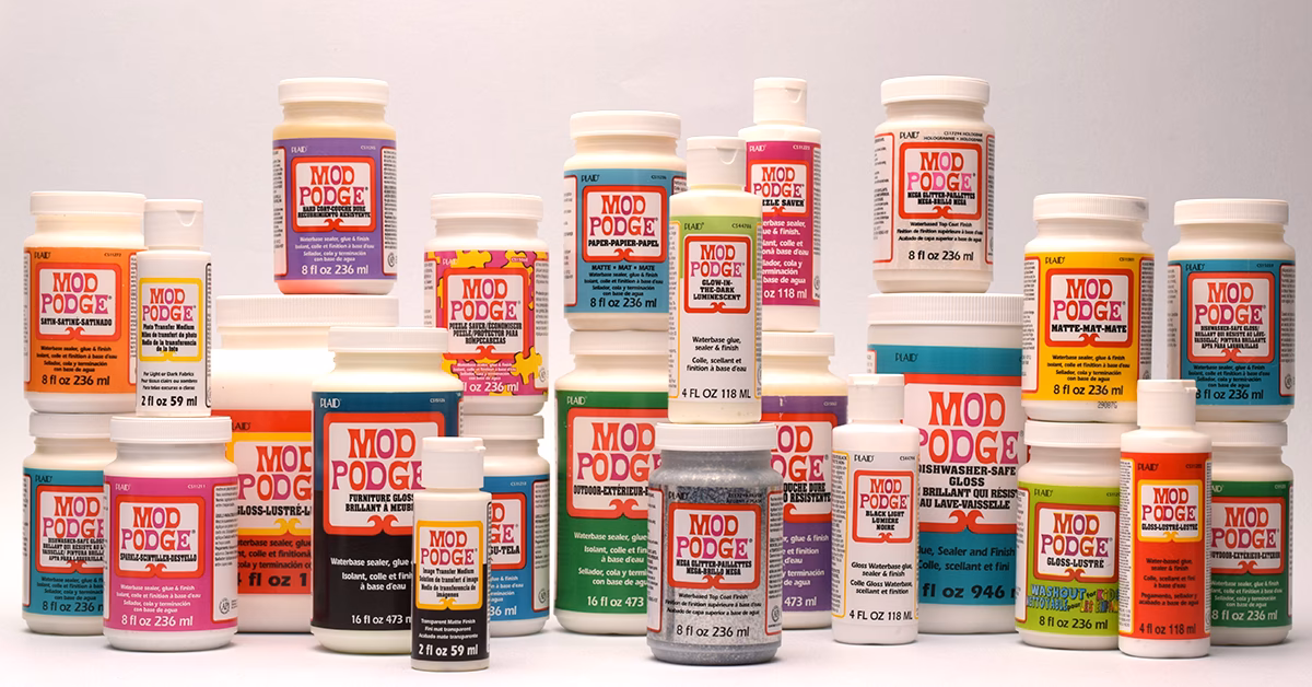 Kan ik Modge Podge afwassen?