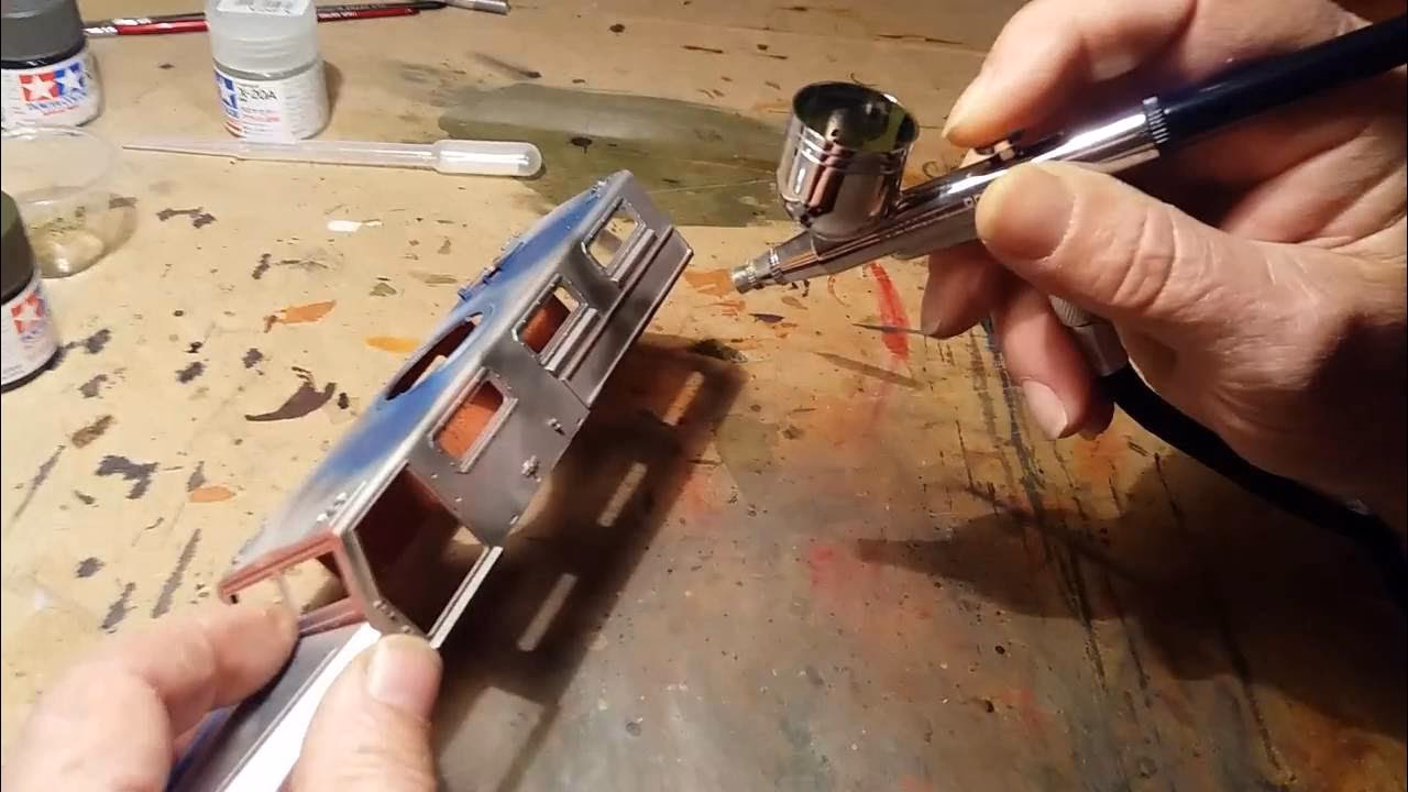 Kun je details schilderen met een airbrush?