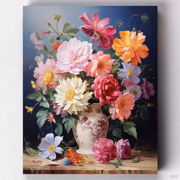 Kun je met waterverf op canvas schilderen?