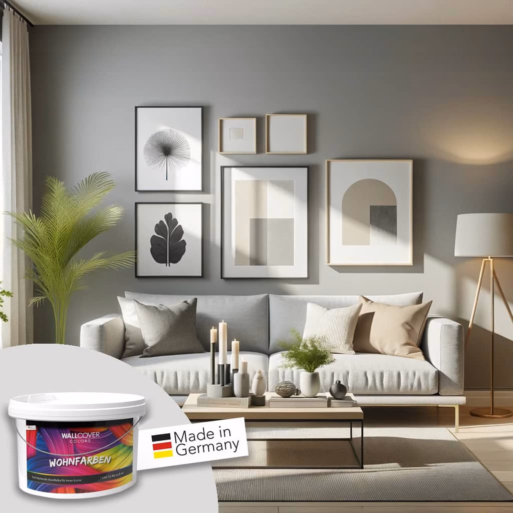 Welke muurverfkleur past bij grijs?