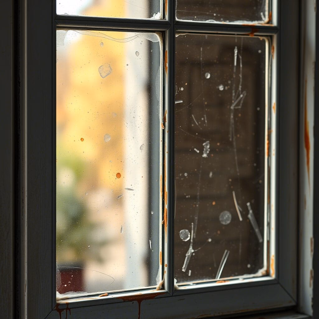 Hoe verwijder ik muurverf van ramen?