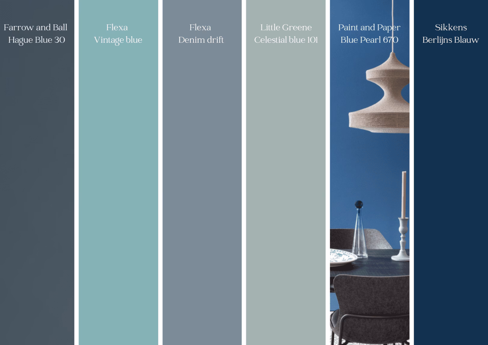 Wat is de meest elegante kleur blauw?