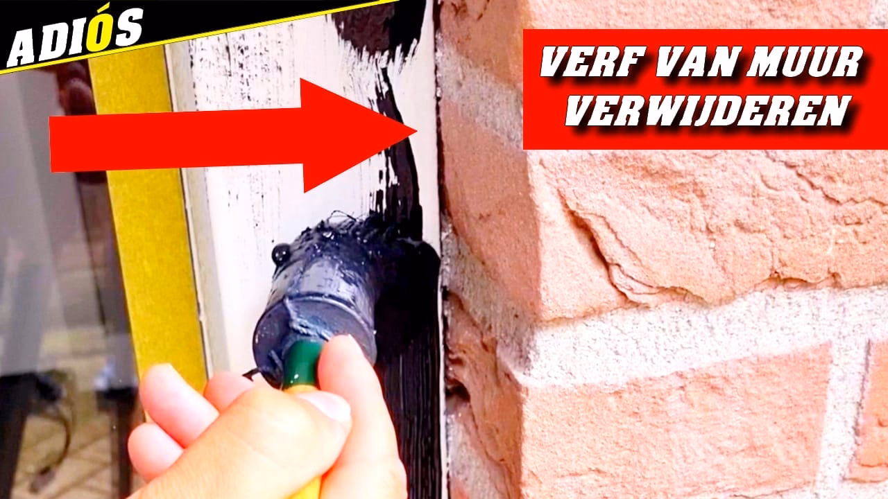 Hoe verwijder ik verf van mijn raamkozijn?