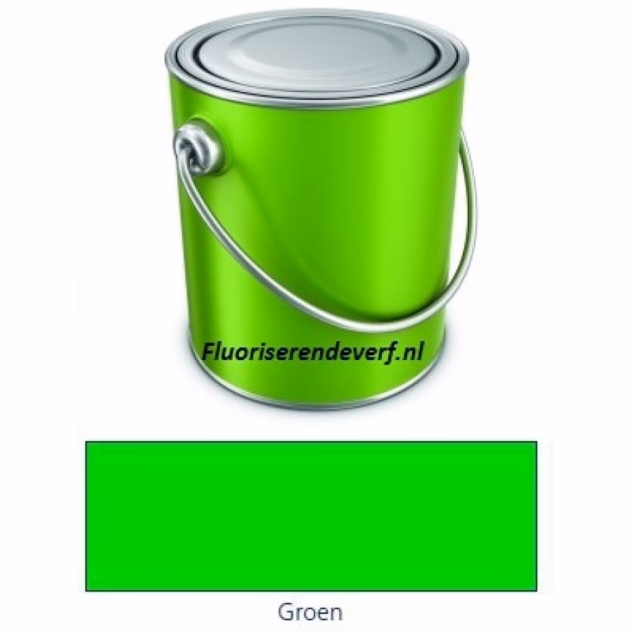 Welke kleur lijkt op neongroen?