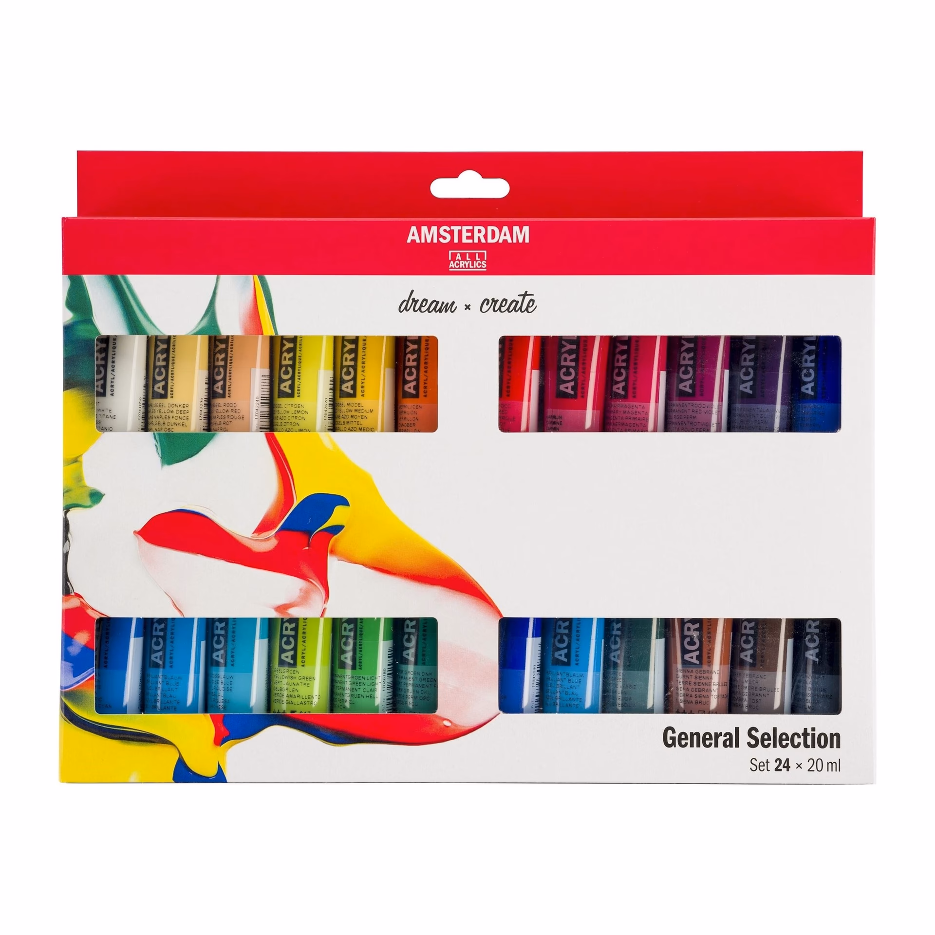 Waarom is mijn nieuwe acrylverf waterig?