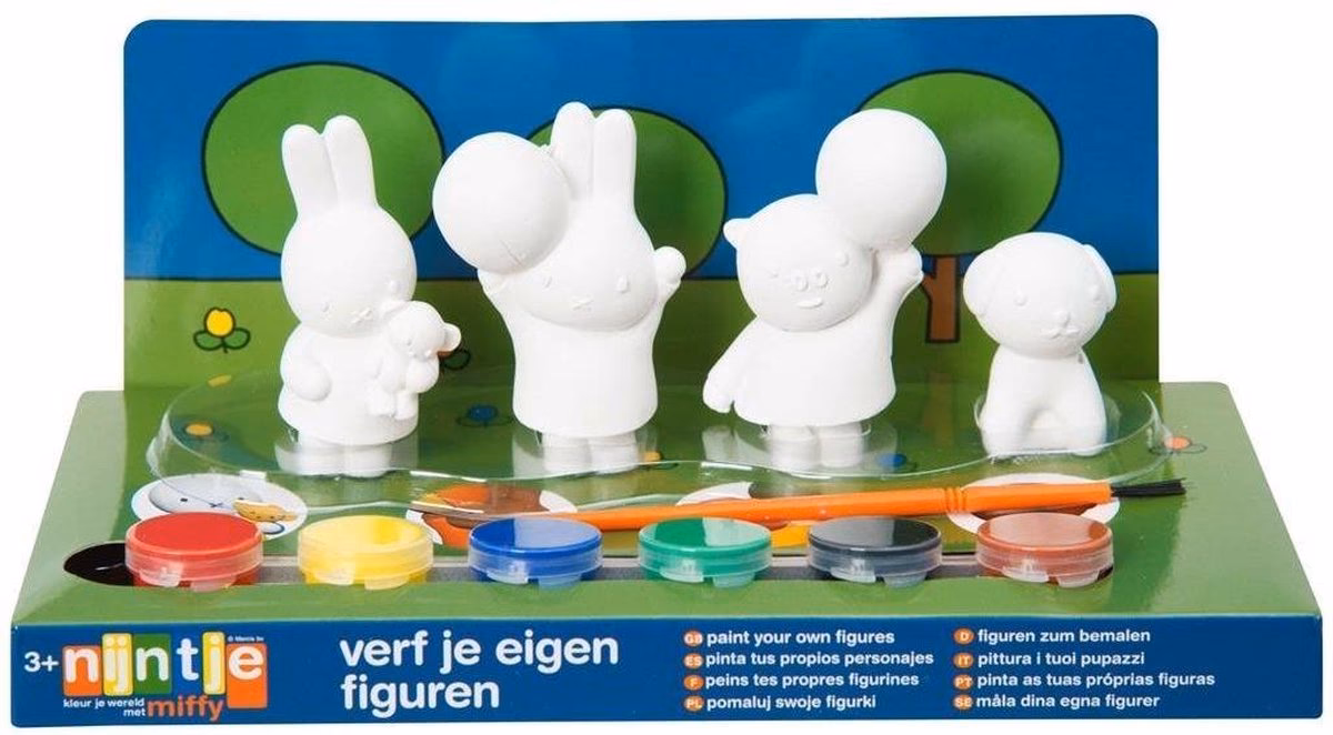 Wat zijn de kleuren van nijntje?