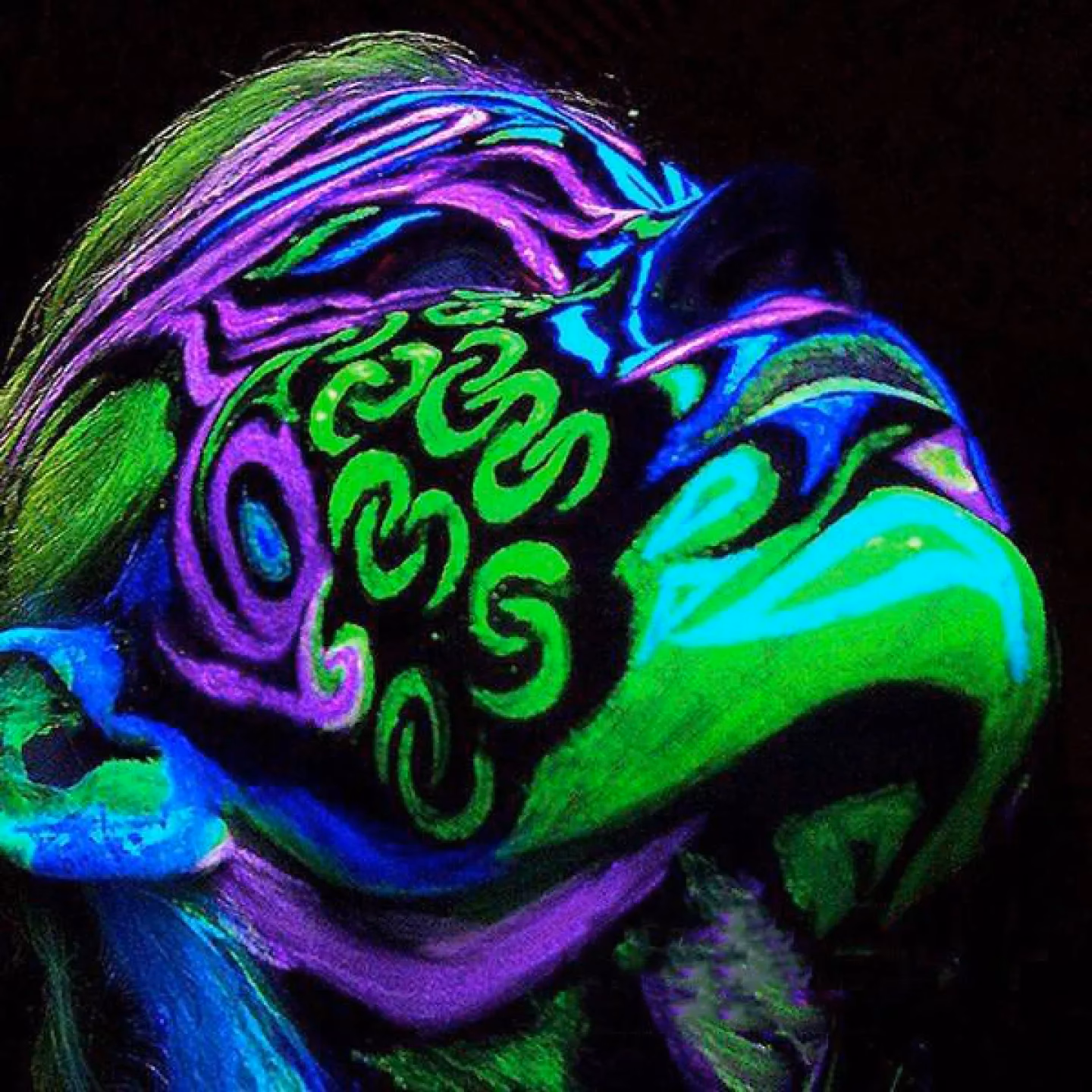 Wat is onzichtbare lichtgevende verf?