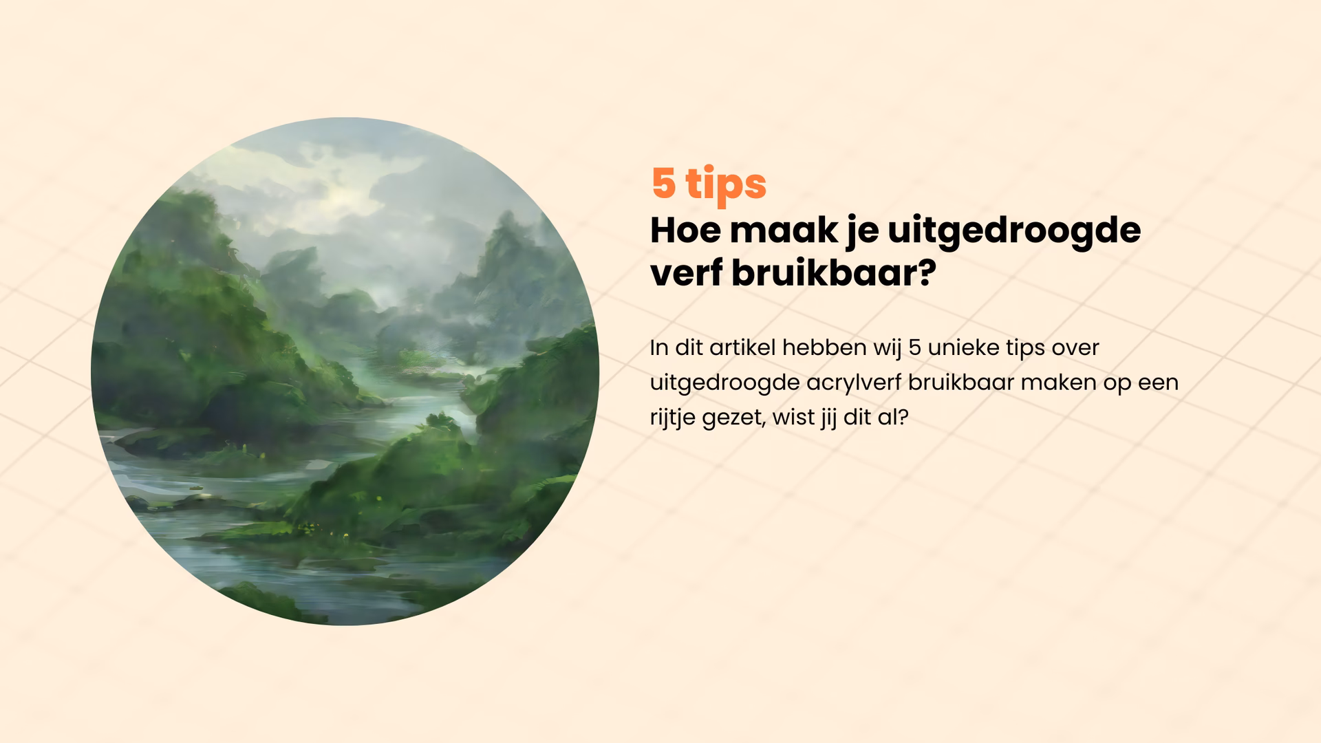 Hoe kan ik harde verf weer zacht krijgen?