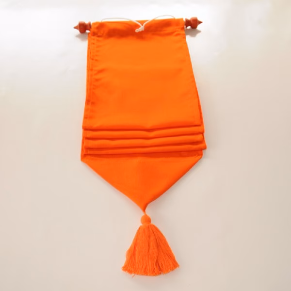 Hoe lang moet een oranje wimpel zijn?