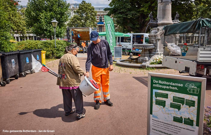 Waar kan ik verf weggooien in Rotterdam?
