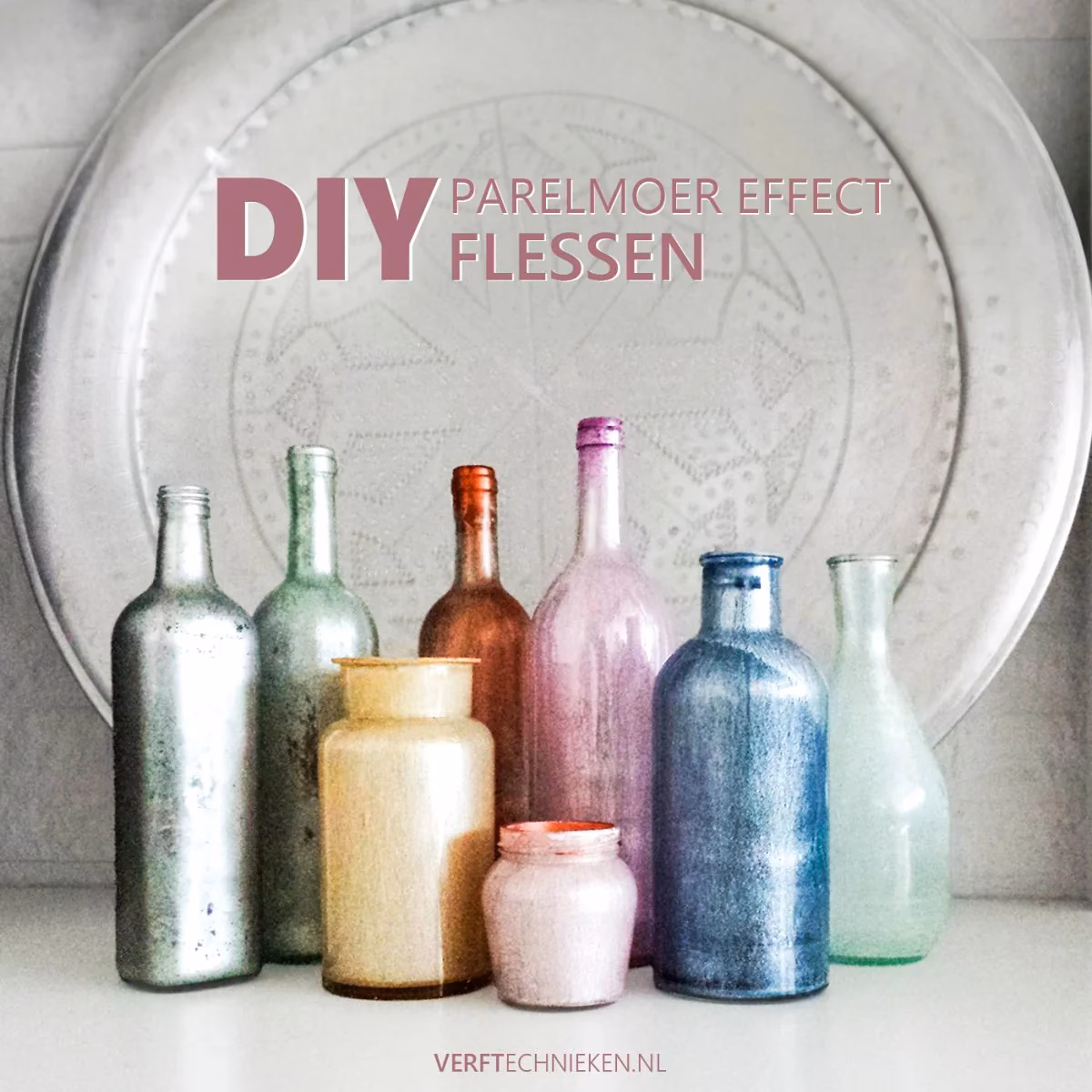 Hoe meng ik parelmoerverf?