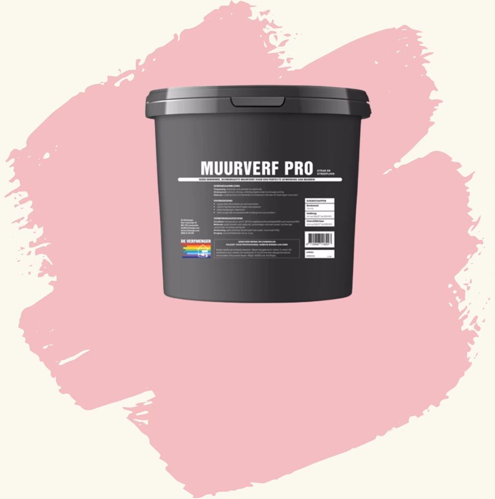 Welke kleur past het beste bij pastelroze?