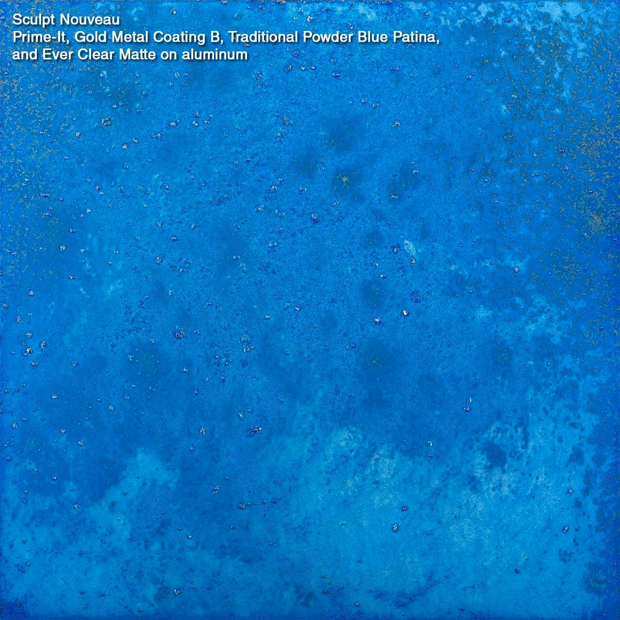 Hoe ziet de kleurpatina eruit?