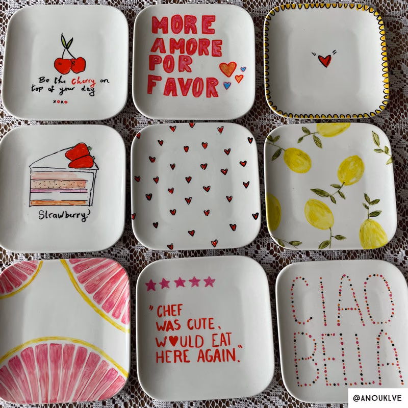 Hoe lang moet porseleinverf in de oven?