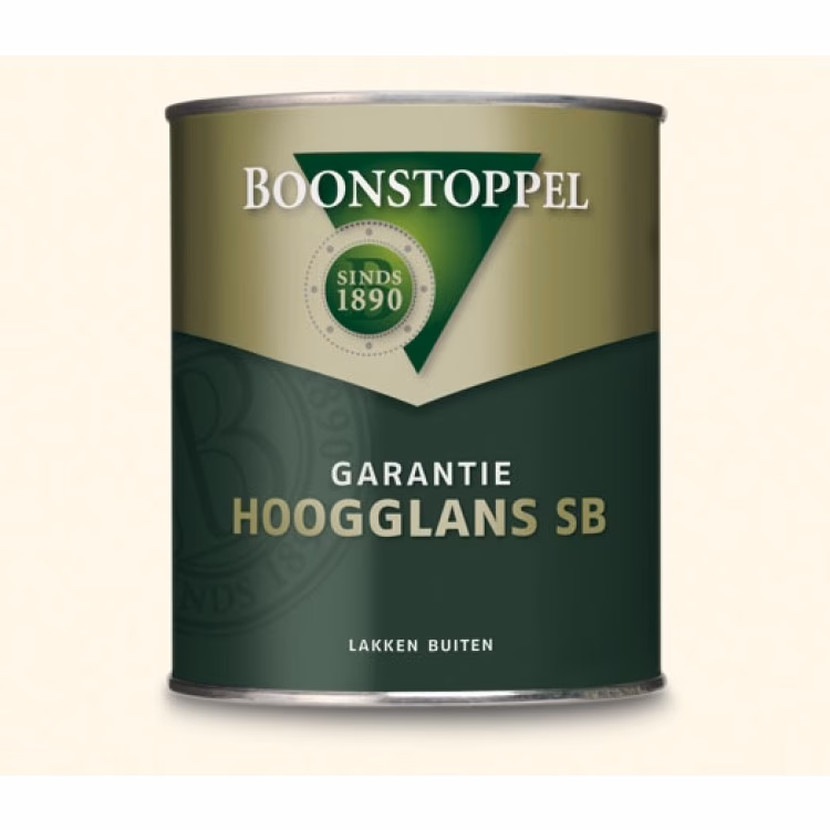 Wat is de garantie op Boonstoppel Garantie Hoogglans SB?