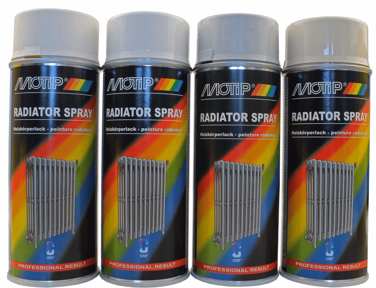 Is spuitverf geschikt voor radiatoren?