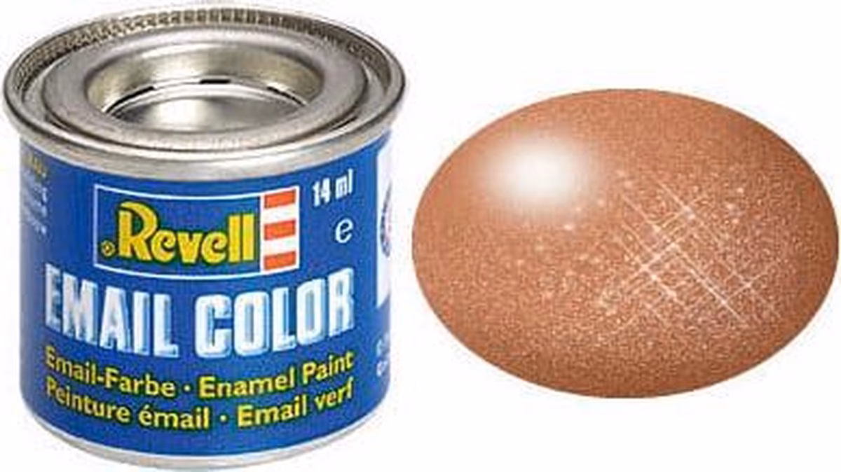 Kan Revell verf op metaal?