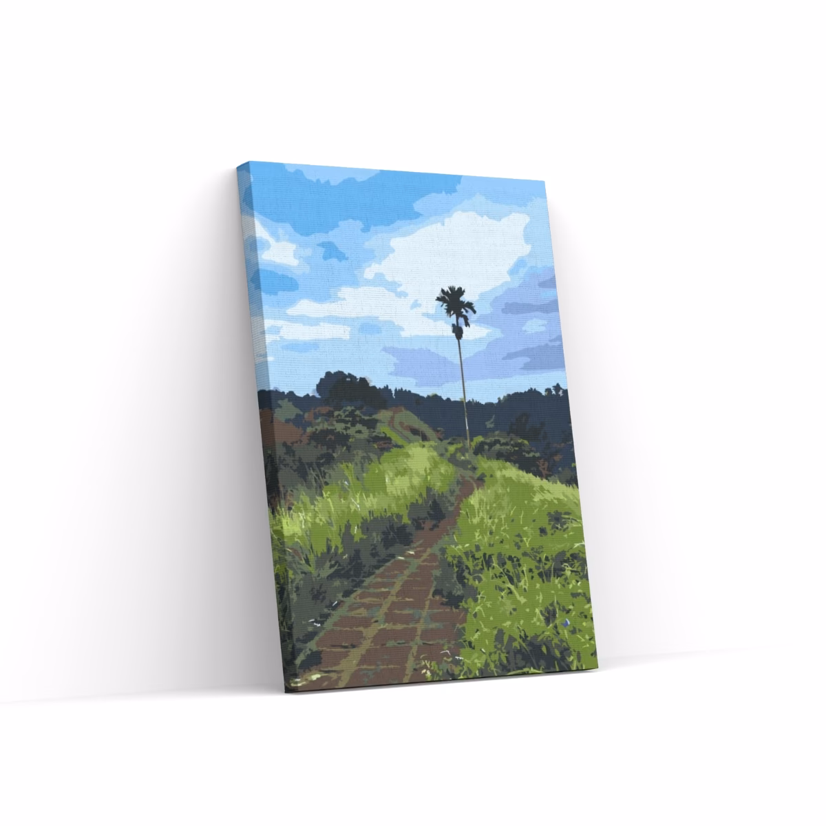 Kun je rijst schilderen met acrylverf?