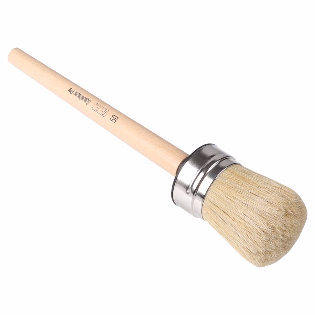 Waar gebruik je een platte kwast voor?