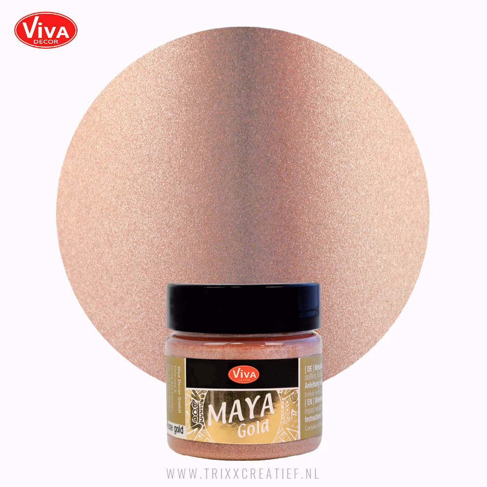 Is roségoud gewoon goud geverfd?