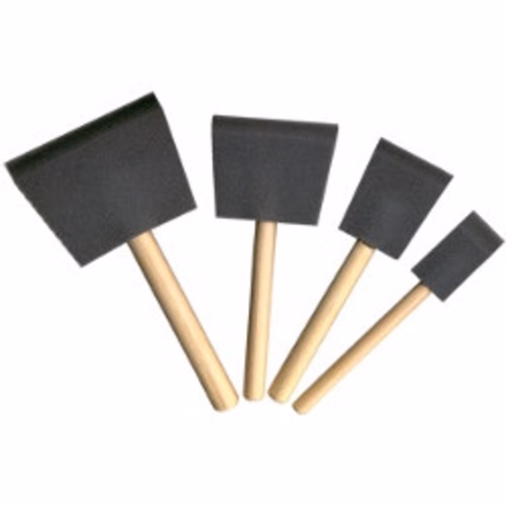 Laten schuimkwasten een glad oppervlak achter?