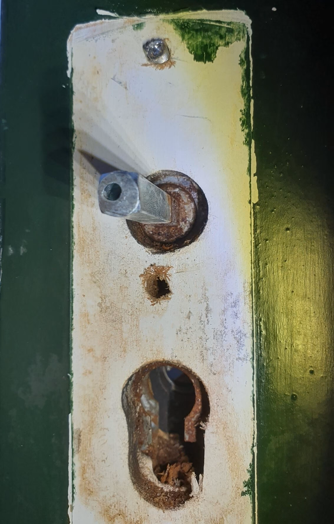 Wat moet je doen als je slot vast zit?