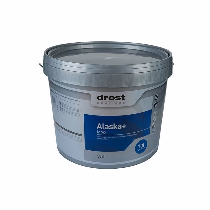 Hoe zwaar is een emmer latexverf van 5 gallon?