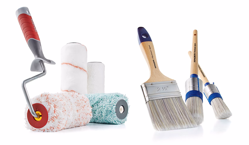 Welke rollers gebruiken professionele schilders?
