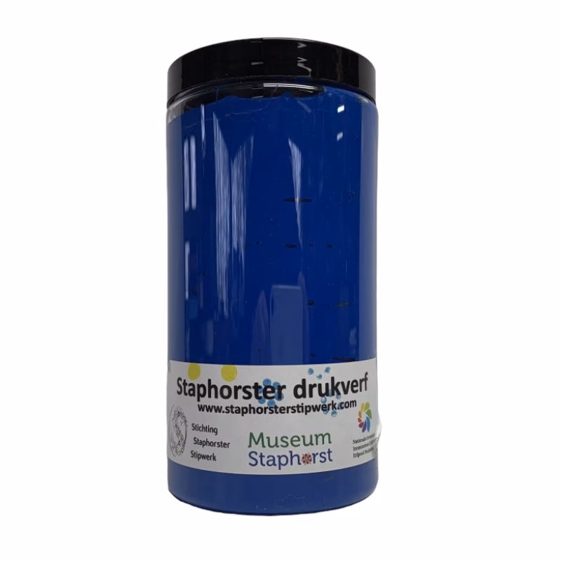 Welke verf wordt gebruikt voor Staphorster stipwerk?