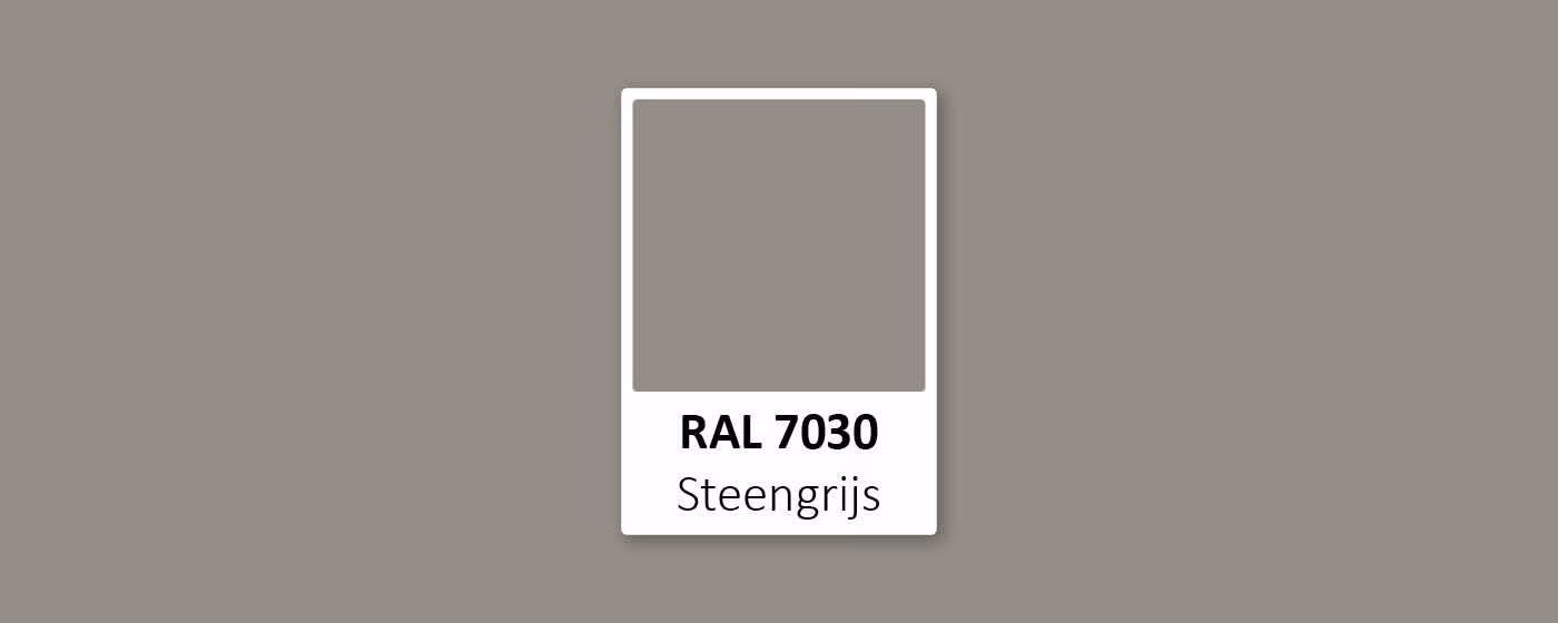 Welke RAL is steengrijs?