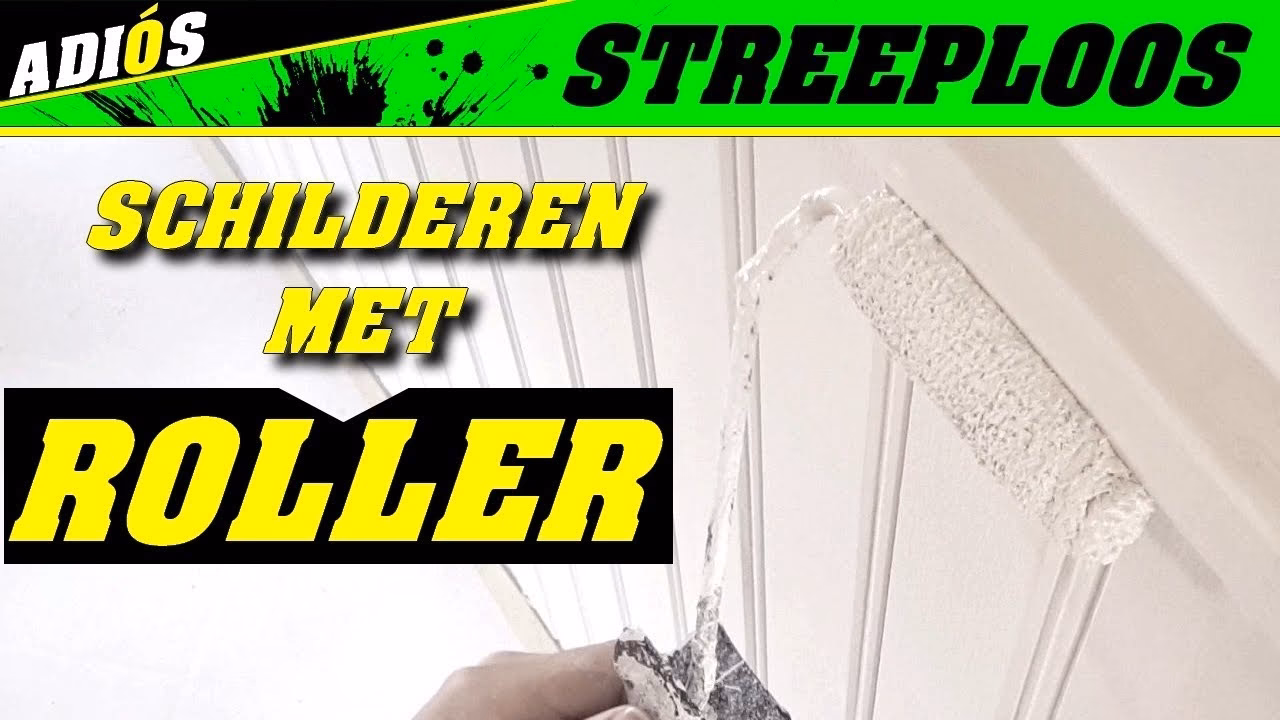 Hoe kan ik streeploos verven?