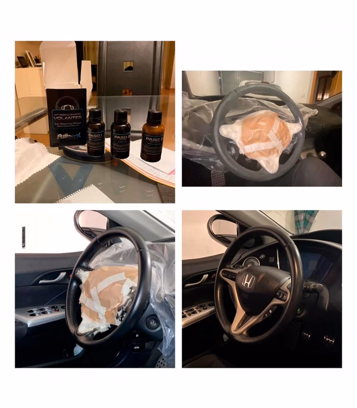 Kan ik mijn stuurwiel verven?