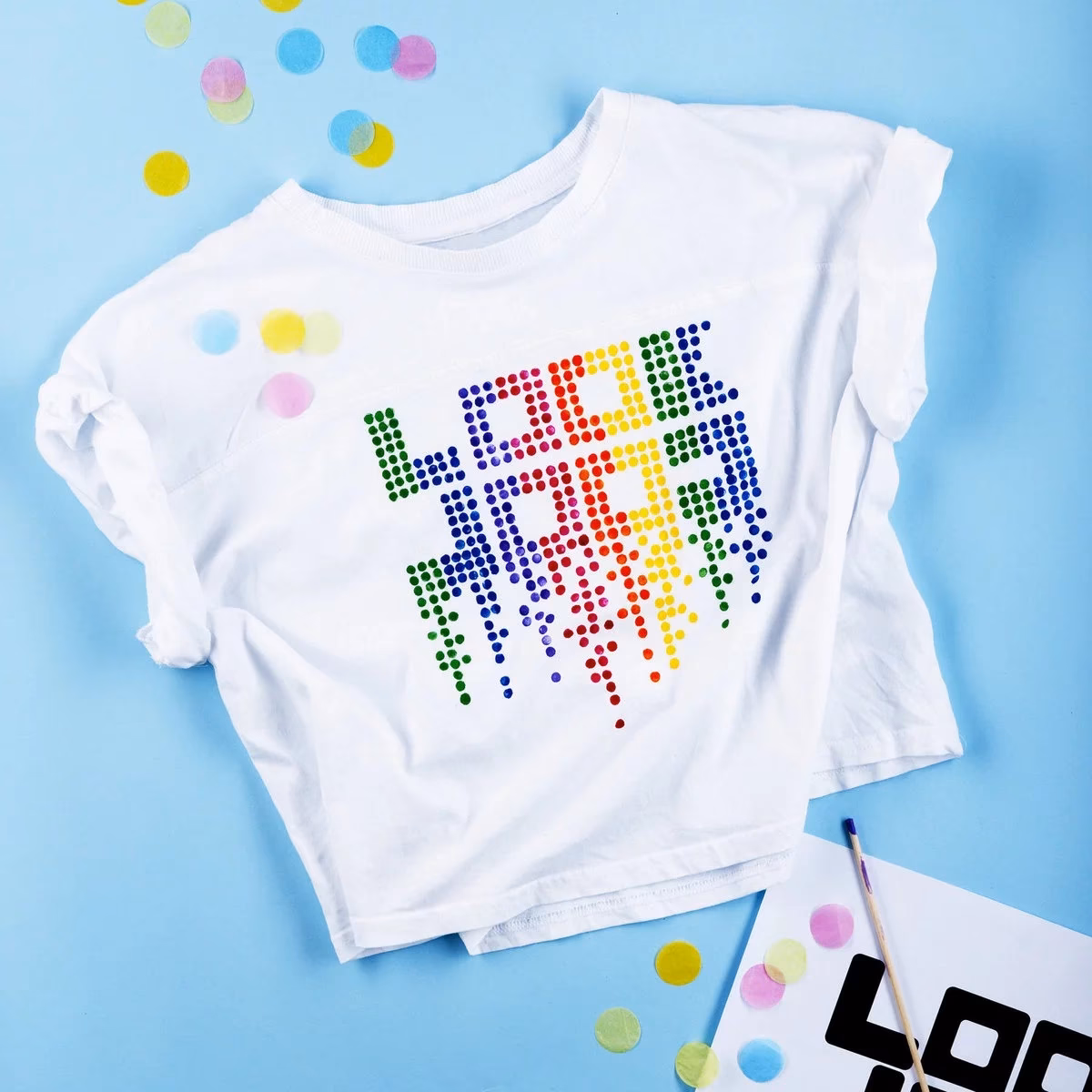 Welke kleur moet je gebruiken voor het beschilderen van t-shirts?