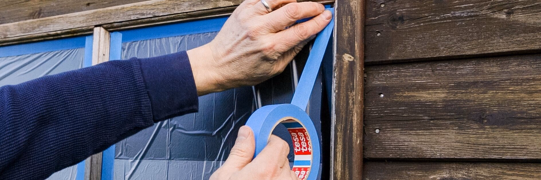 Welke tape laat geen resten achter op glas?