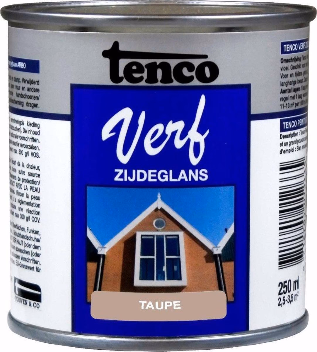 Wat is de droogtijd van Tenco Houtcoat Zwart?