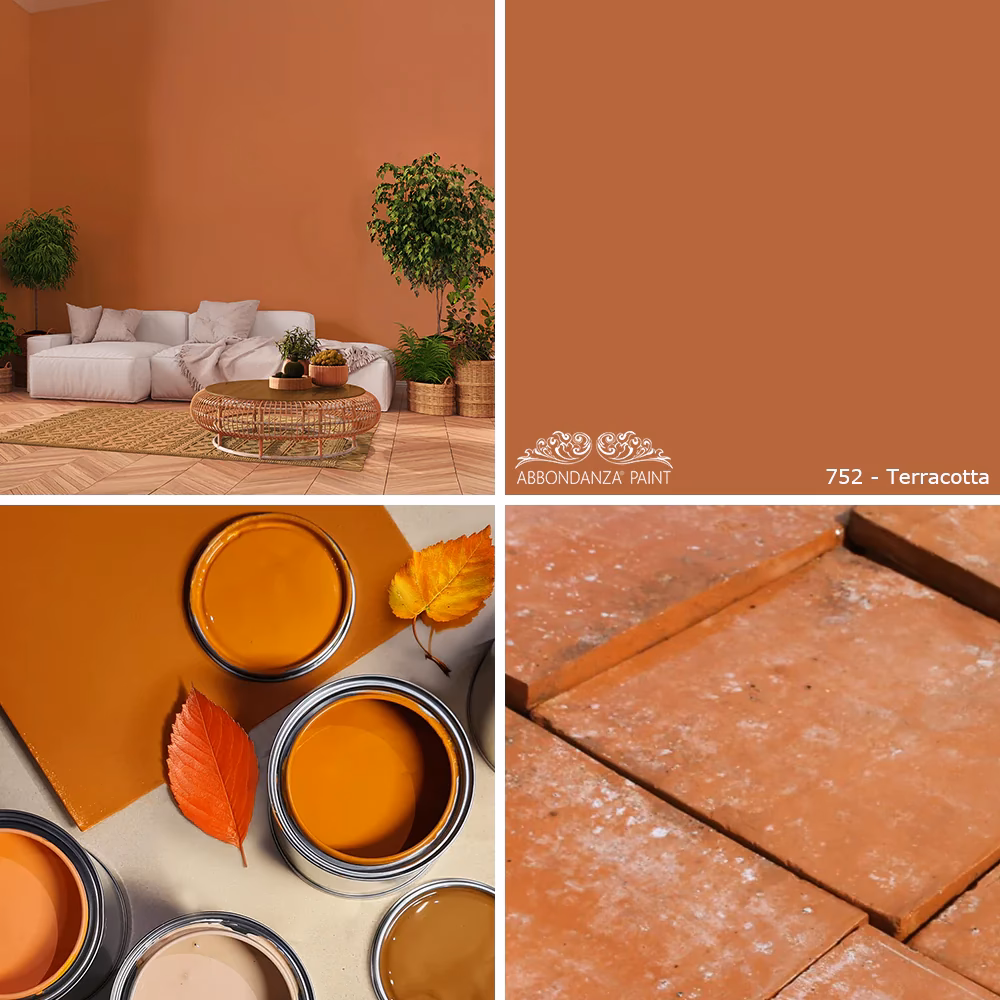 Hoe kan ik taupe combineren met terracotta?