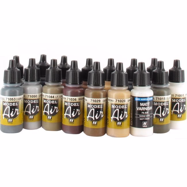 Moet ik Vallejo-verf verdunnen voor een airbrush?