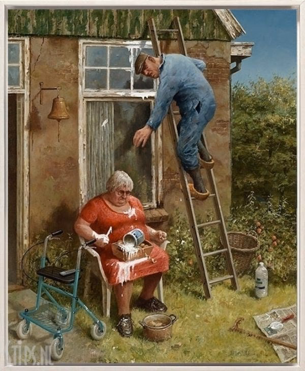 Welke voorzorgsmaatregelen moet ik nemen bij het werken met verf?