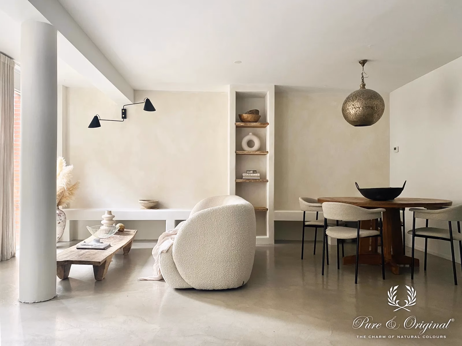 Welke kleur past bij koffieroom?