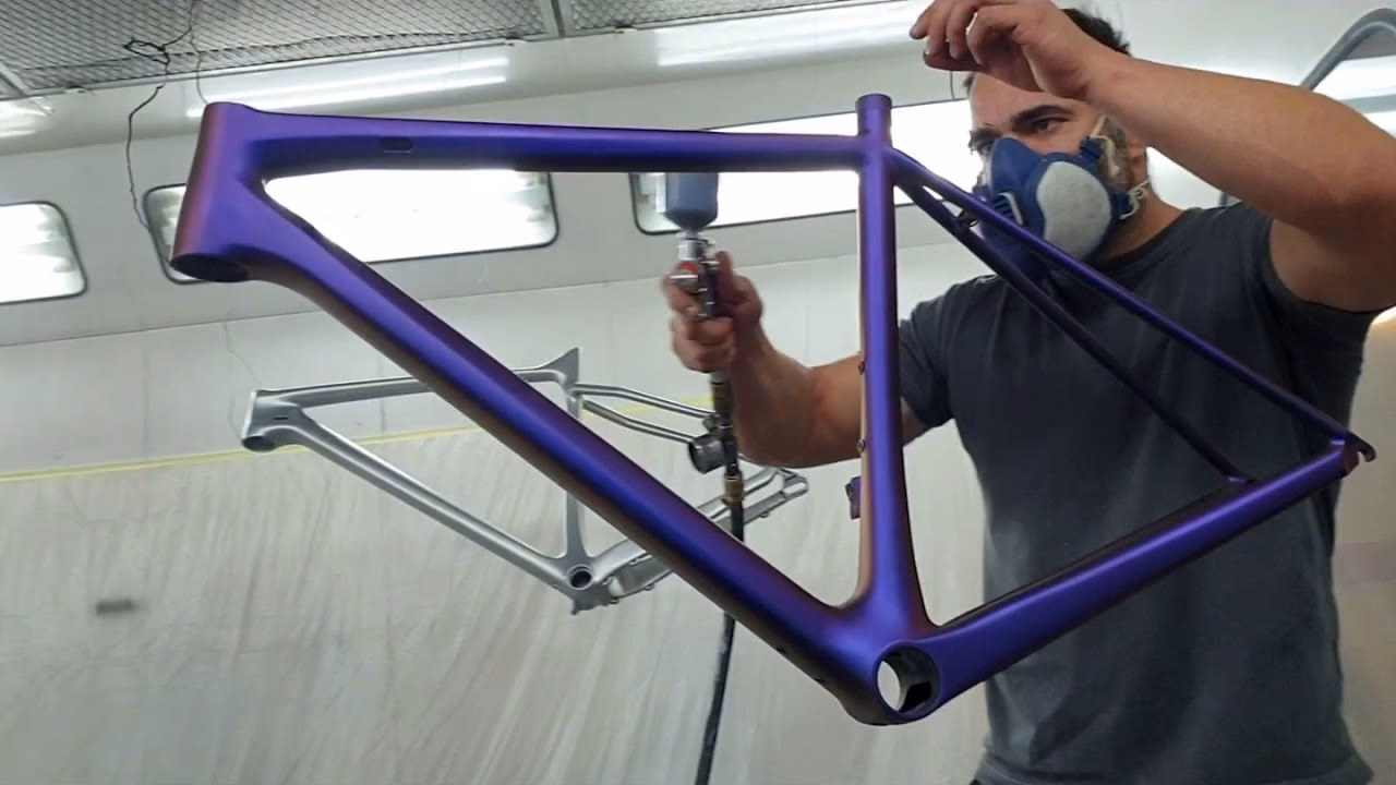 Welke verf is geschikt voor het schilderen van een fiets?