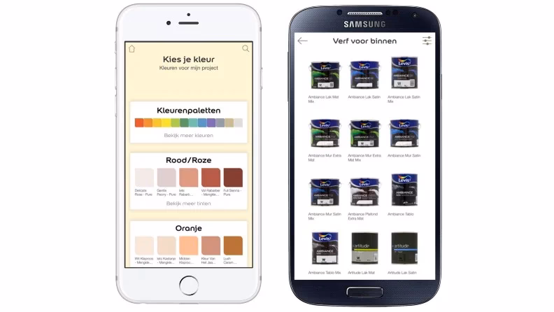 Welke apps zijn er om kleuren te kiezen?