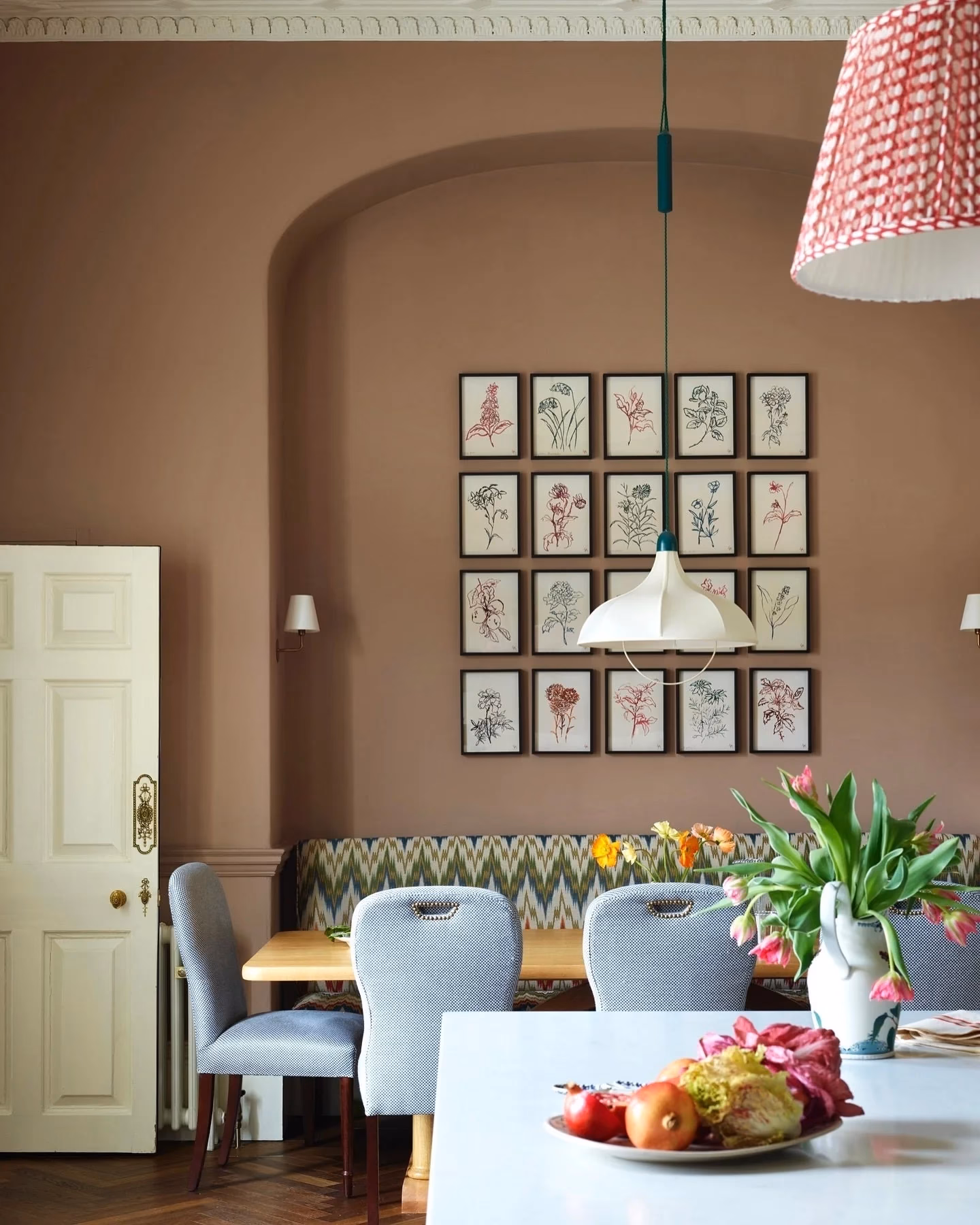 Welke kleur heeft de dode zalm van Farrow and Ball?