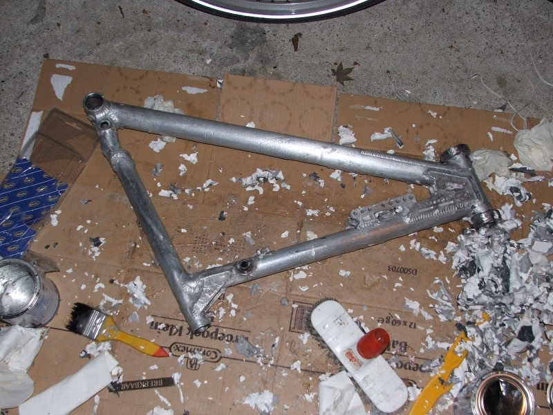 Hoe kan ik mijn fiets schilderen zonder hem uit elkaar te halen?