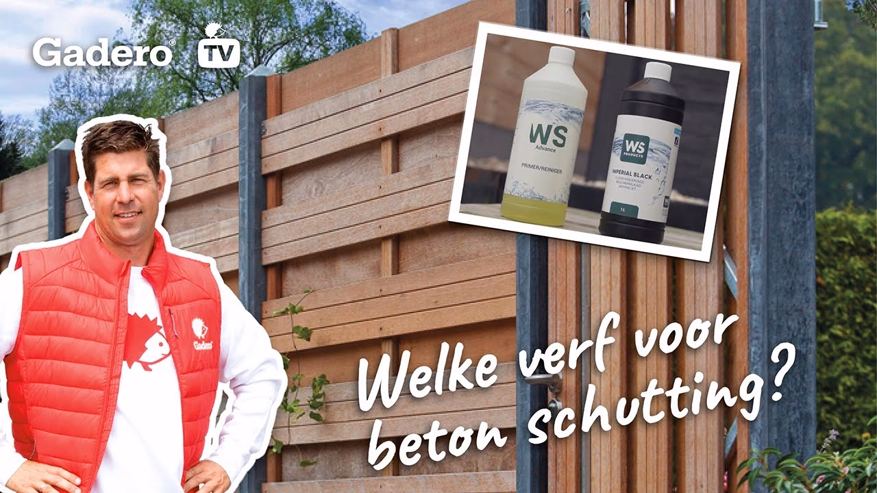 Wat is de beste verf voor betonnen schuttingpalen?