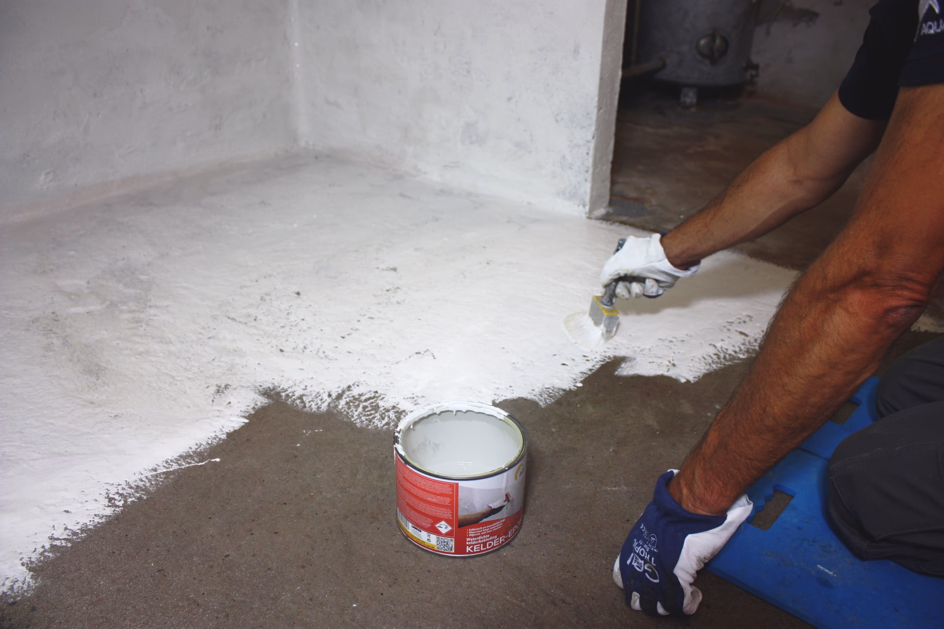 Is kalkverf geschikt voor de kelder?