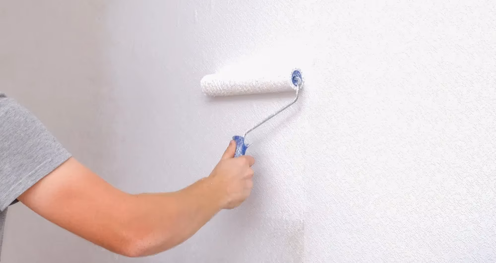 Kun je vliesbehang verven?