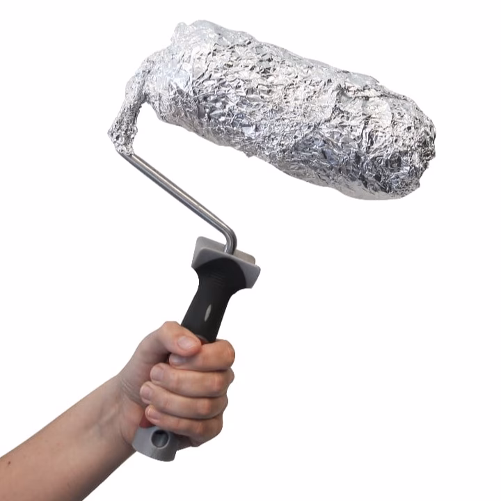 Waarom glijdt mijn verfroller eraf?