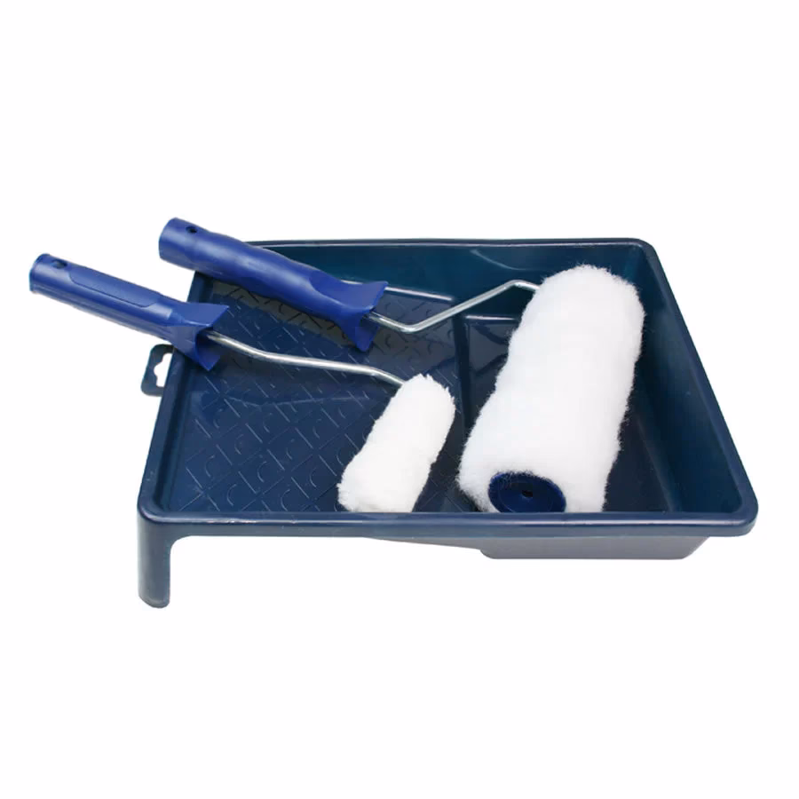 Kun je een roller gebruiken om verf bij te werken?