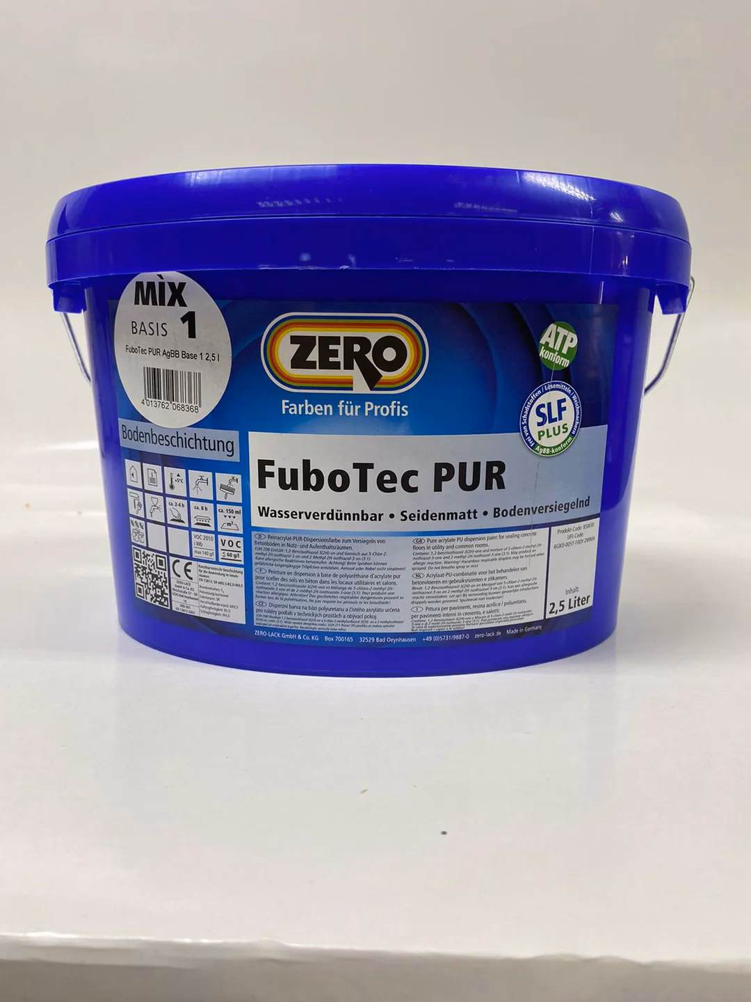 Wat voor soort verf is zero paint?