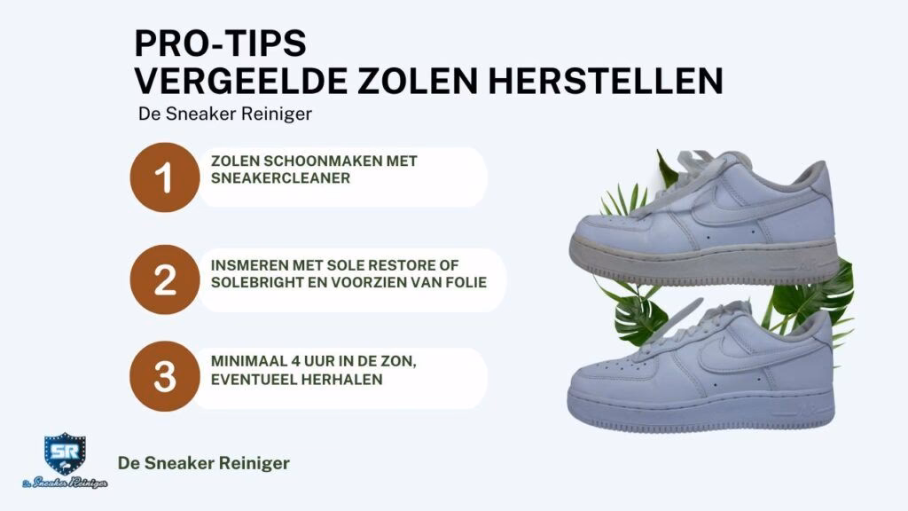 Hoe vergeelde witte was weer wit krijgen?